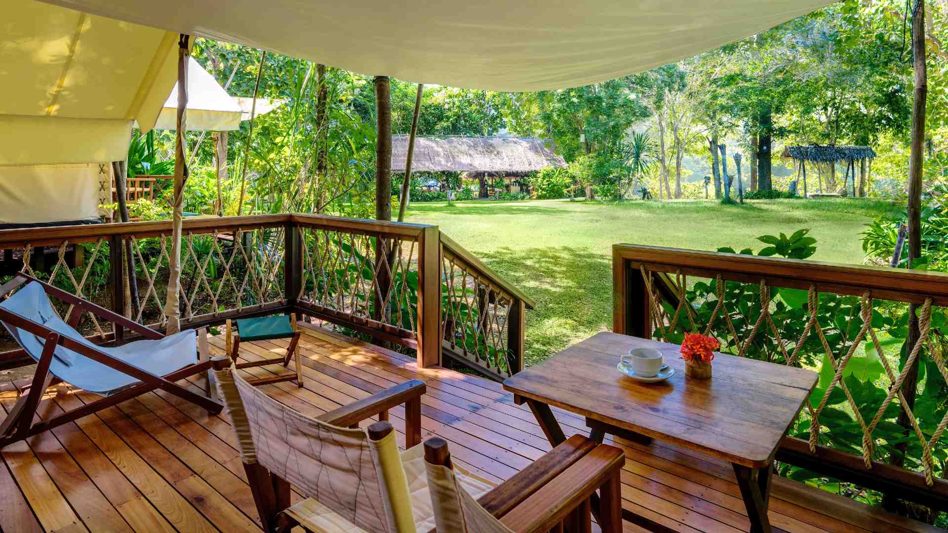 Thailand kwai hintok terrasse udsigt flod flod lejr