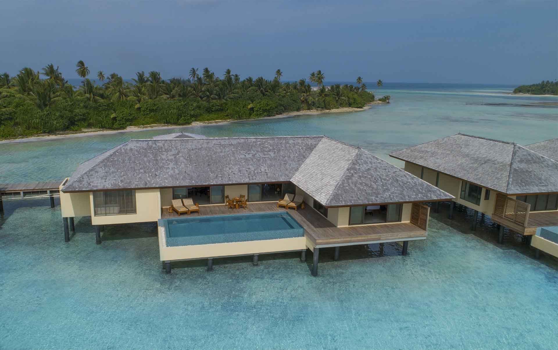 Rejser til Maldiverne, The Residence Maldives at Dhigurah, Two bedroom water pool villa
