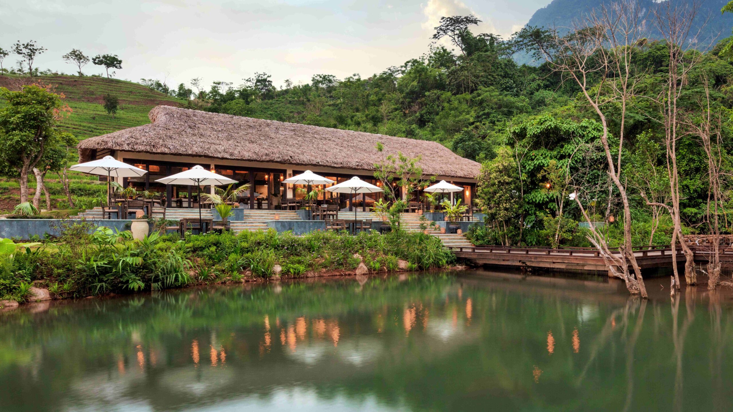 Vietnam Mai Chau Avana Retreat Green Chili Restaurant