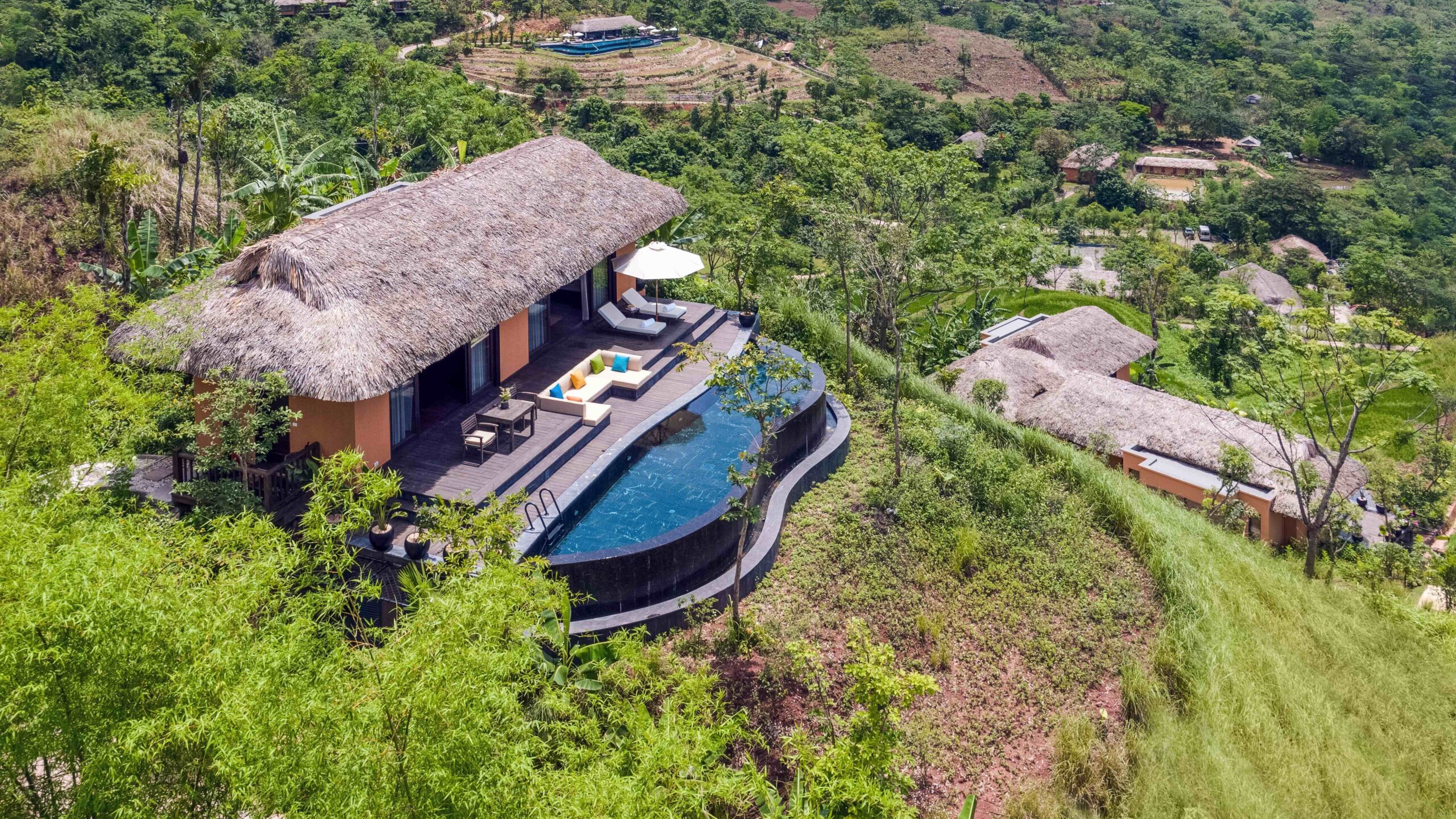Vietnam Mai Chau Avana Retreat Senna Hilltop One Bedroom Villa Pool