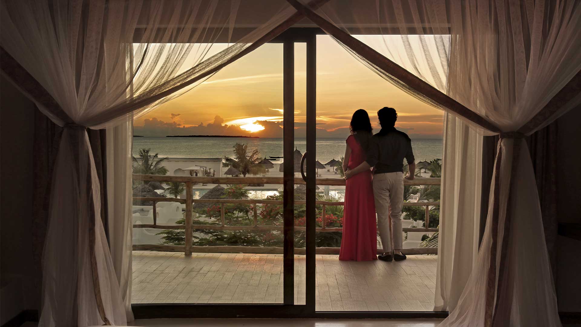Nyd de smukke solnedgange på Gold Zanzibar