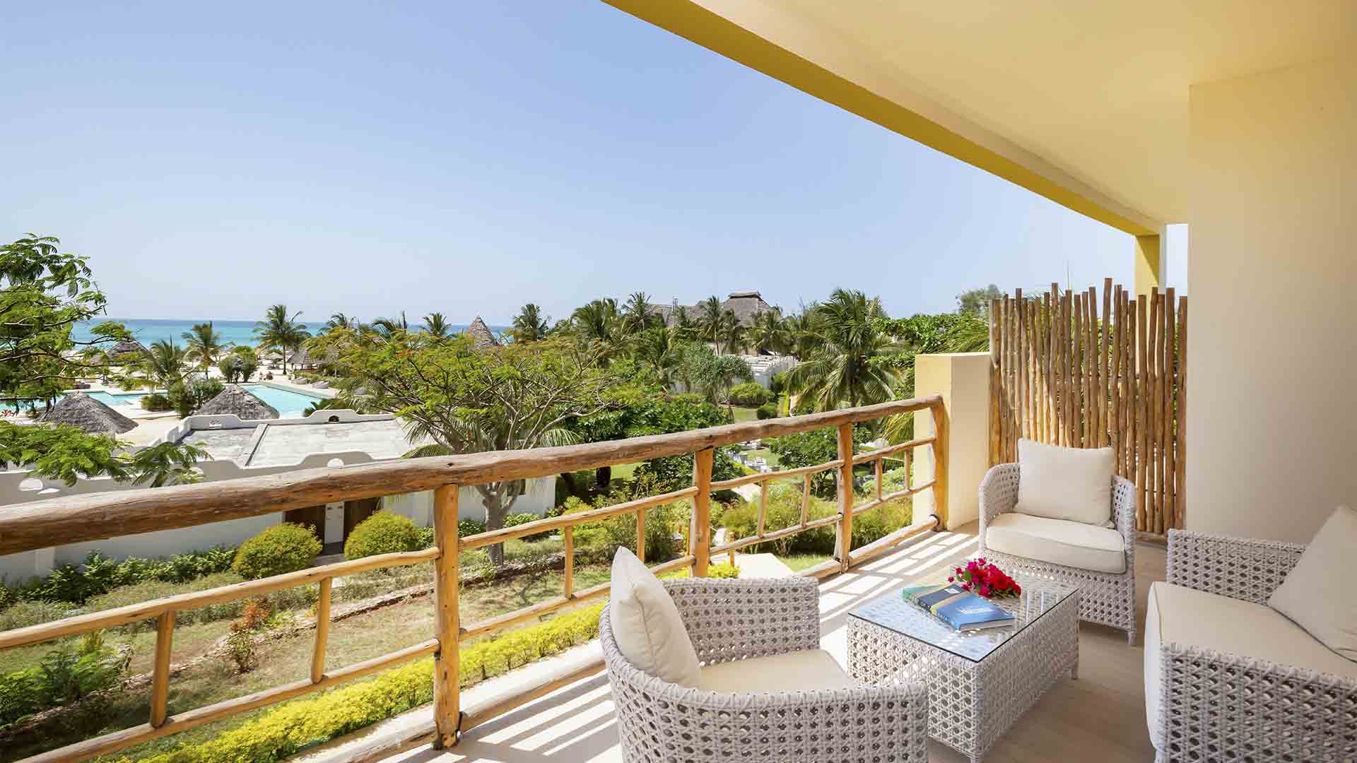 Udsigt fra Deluxe Ocean View værelse