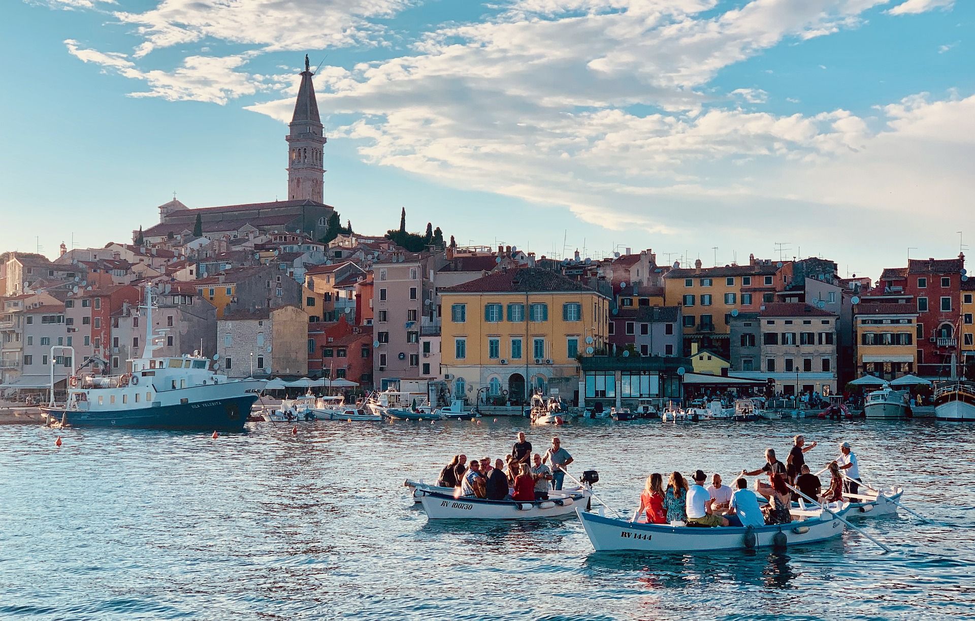 rovinj from water