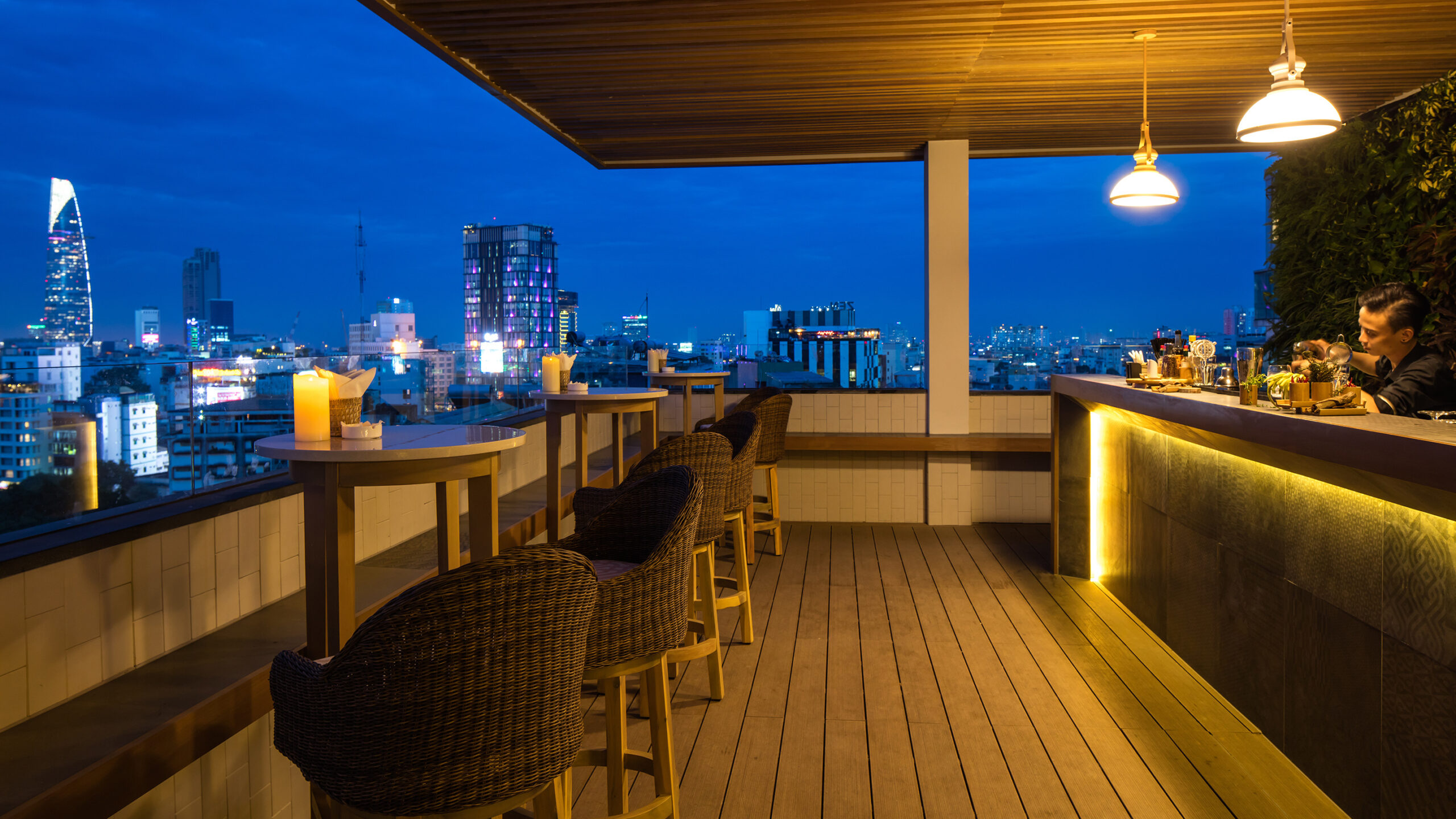 Vietnam hcmc fusion suites zen rooftop bar scaled