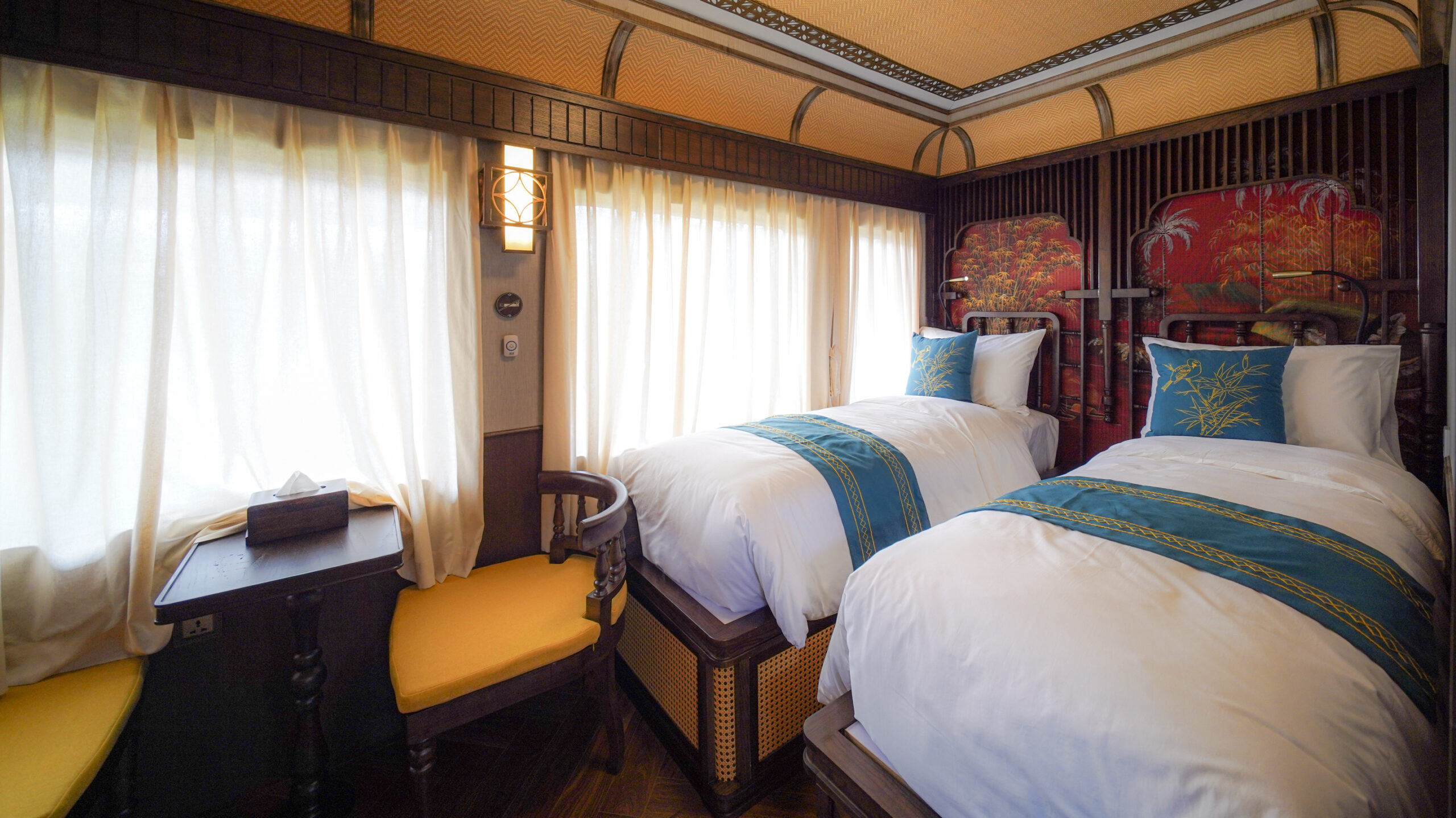 Vietnam sjourney luxury train twin cabin scaled