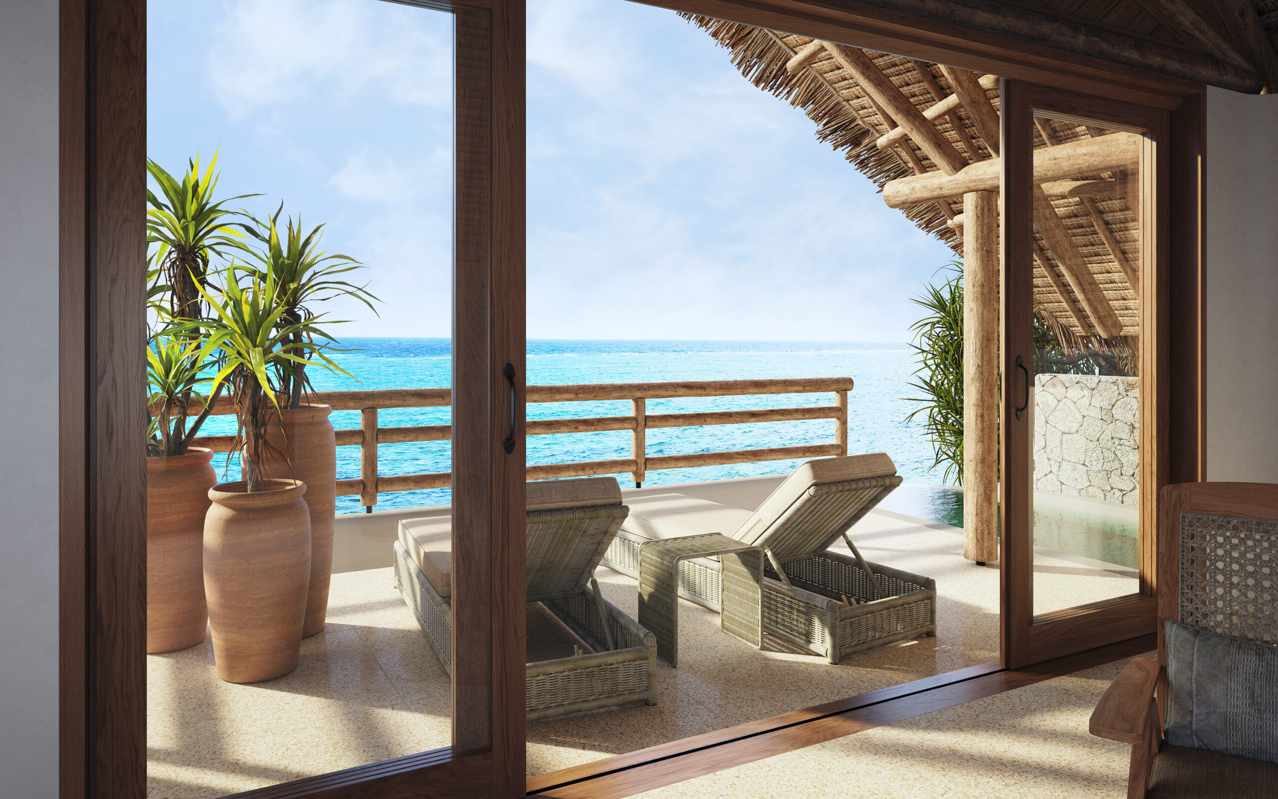 zanzibar matemwe attitude seafront villa udsigt terrasse scaled