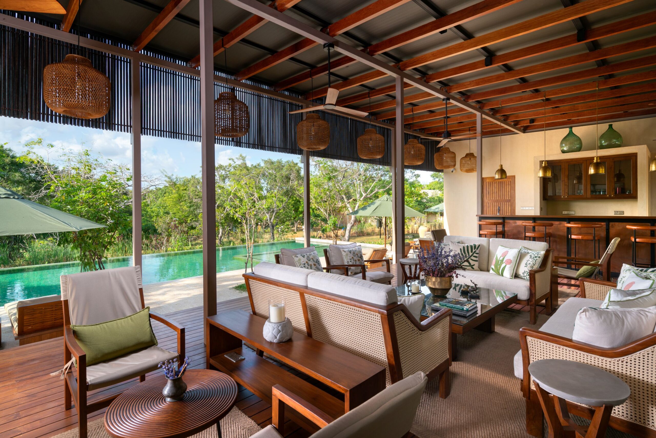 sri lanka taru villas villu wilpattu pool lounge scaled